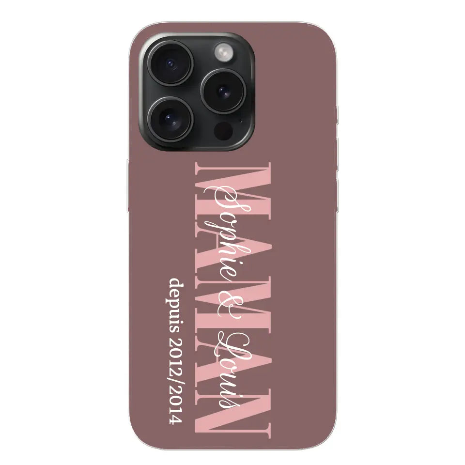 Êtres chers - Coque de téléphone personnalisée