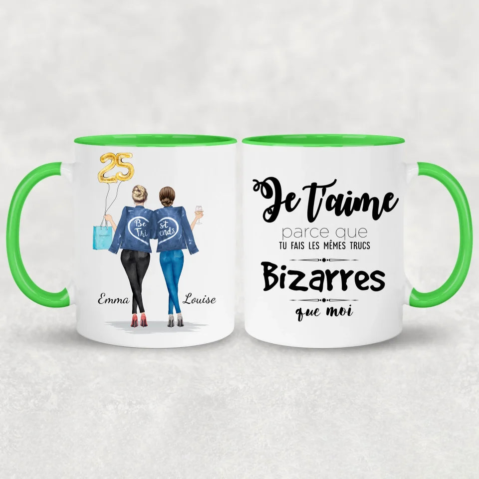 Bon anniversaire - mug personnalisé