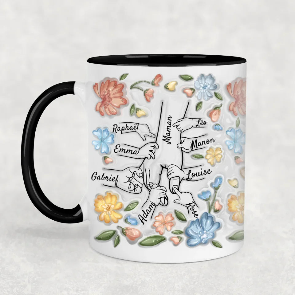 Fleurs - Mug personnalisé