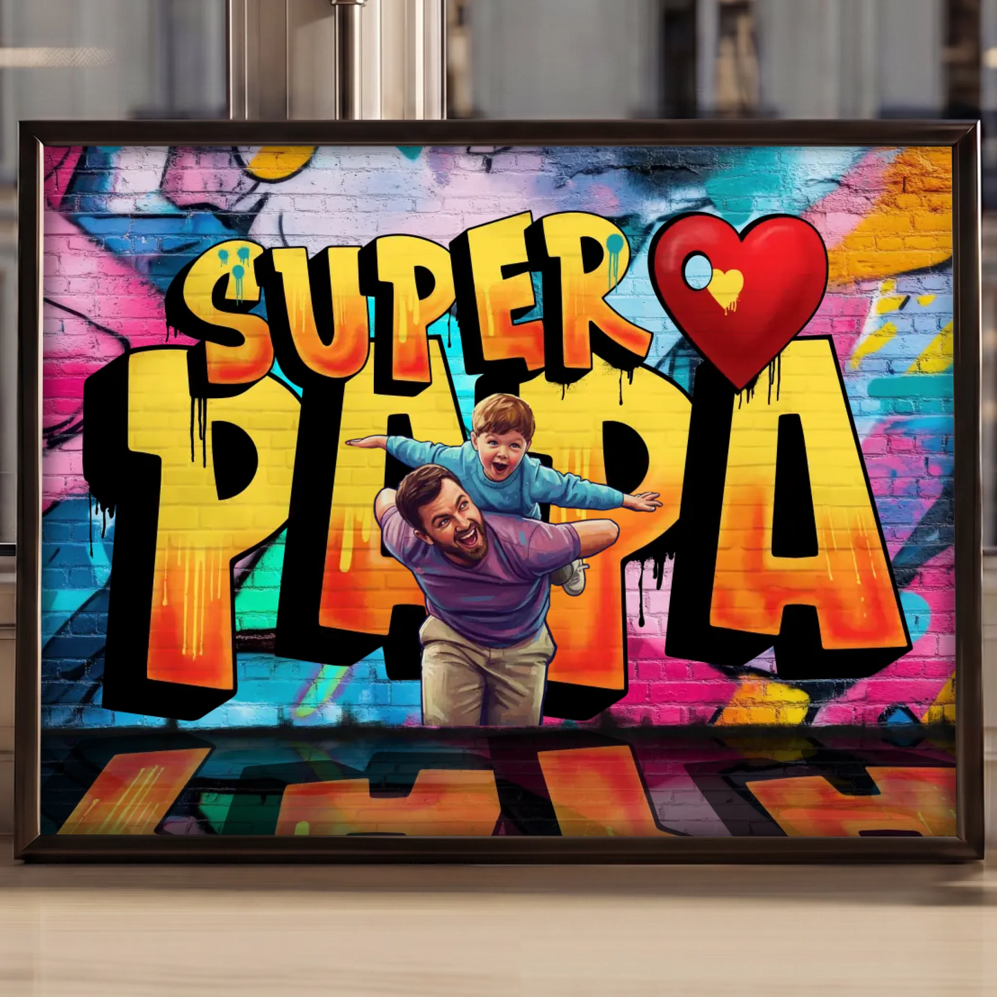 poster in a frame 40x30 horizontal