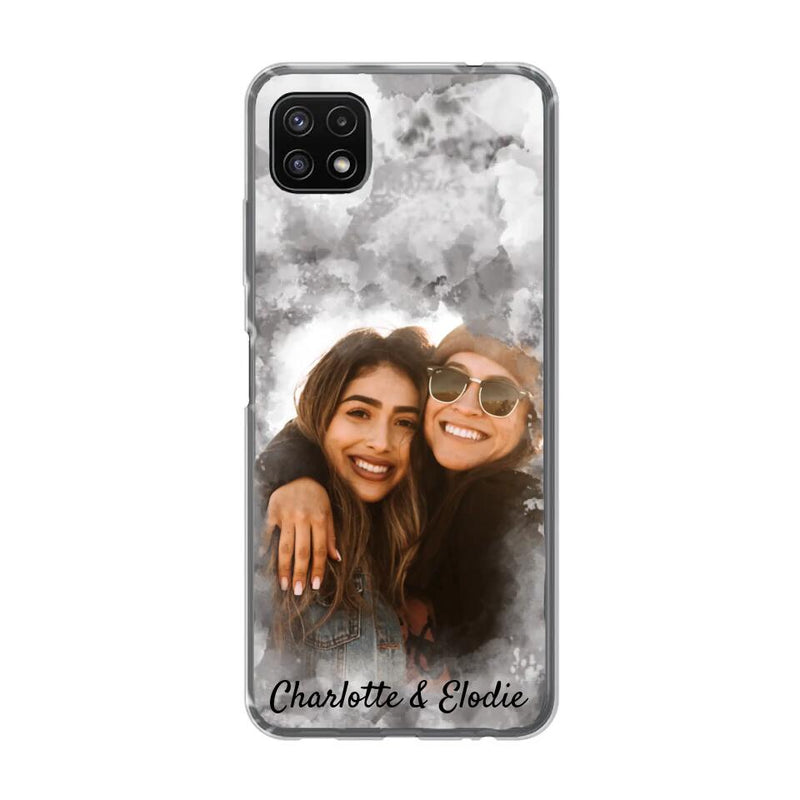 Votre photo (style aquarelle) - Coque de téléphone personnalisée