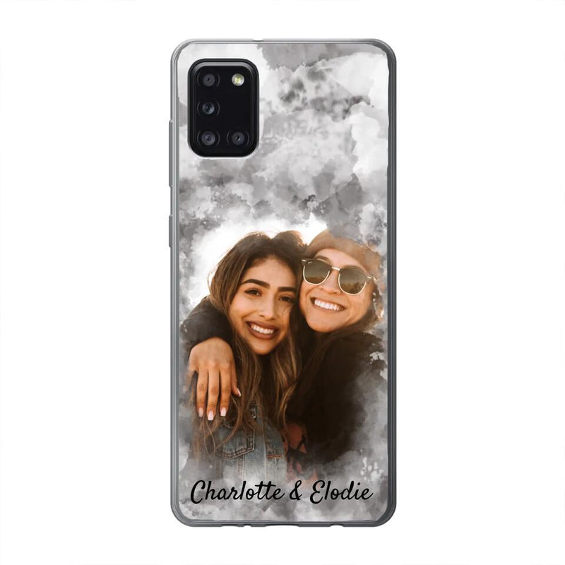 Votre photo (style aquarelle) - Coque de téléphone personnalisée