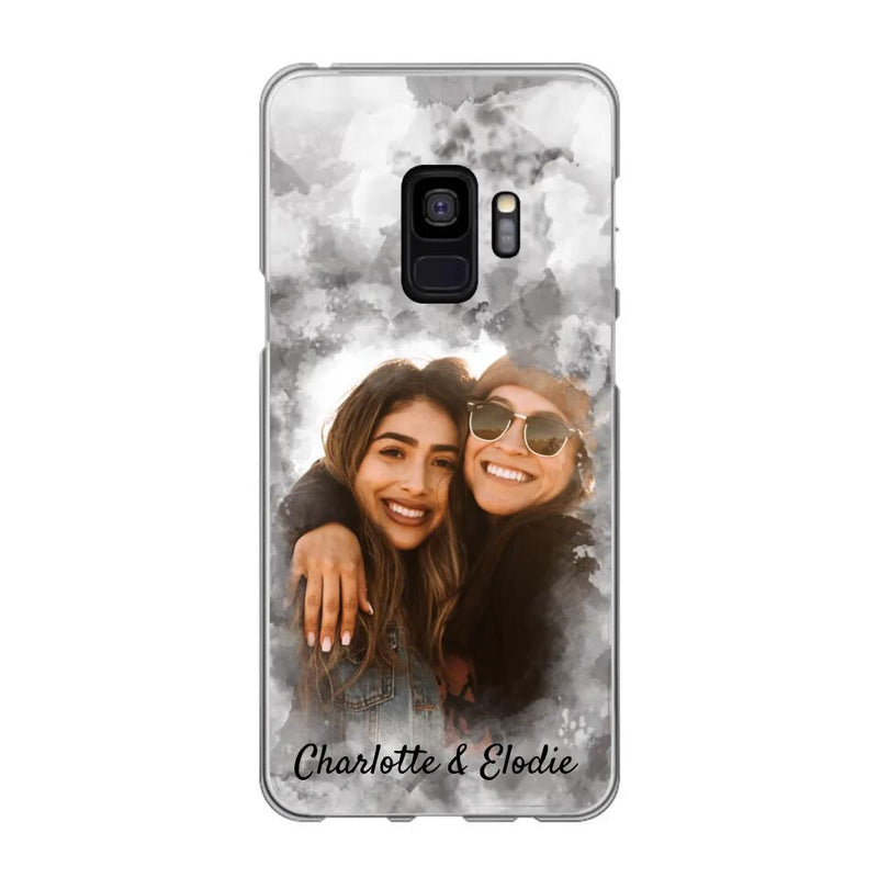 Votre photo (style aquarelle) - Coque de téléphone personnalisée