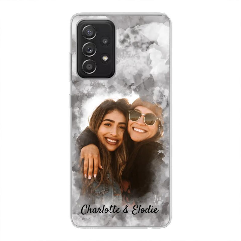 Votre photo (style aquarelle) - Coque de téléphone personnalisée