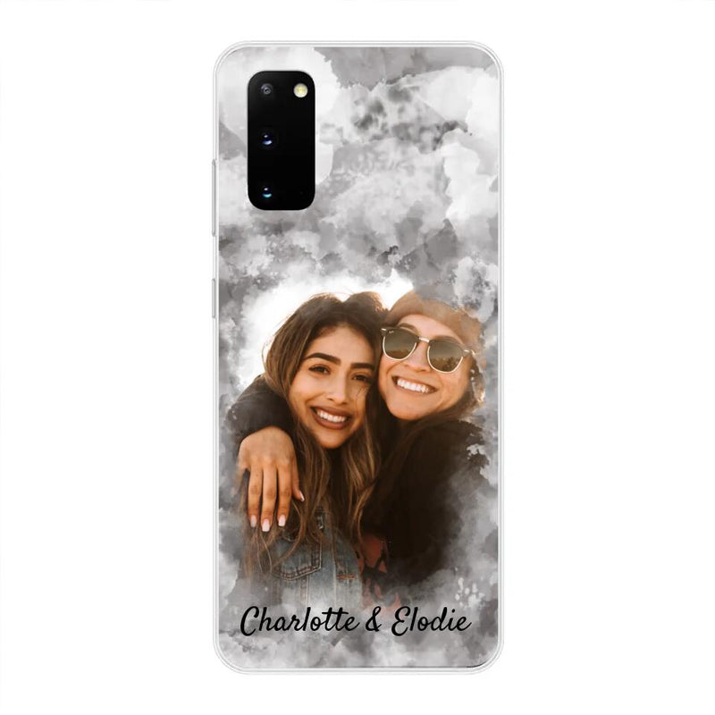 Votre photo (style aquarelle) - Coque de téléphone personnalisée