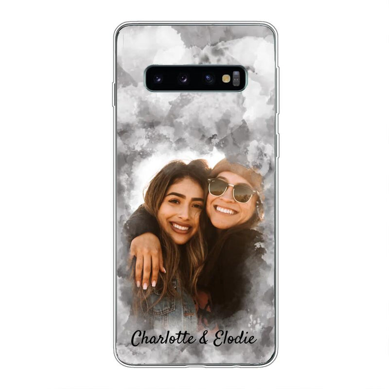 Votre photo (style aquarelle) - Coque de téléphone personnalisée