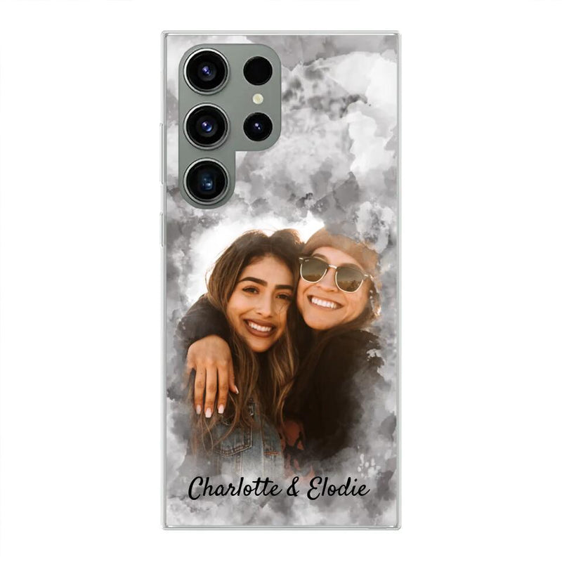 Votre photo (style aquarelle) - Coque de téléphone personnalisée