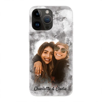 Votre photo (style aquarelle) - Coque de téléphone personnalisée