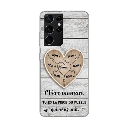 Pièce de puzzle - Coque de téléphone personnalisée
