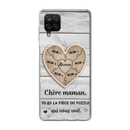 Pièce de puzzle - Coque de téléphone personnalisée