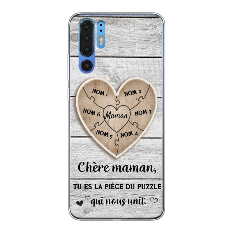Pièce de puzzle - Coque de téléphone personnalisée