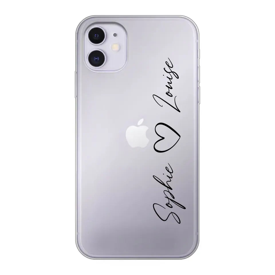 Vos noms - Coque de téléphone personnalisée