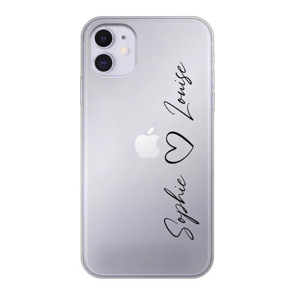 Vos noms - Coque de téléphone personnalisée