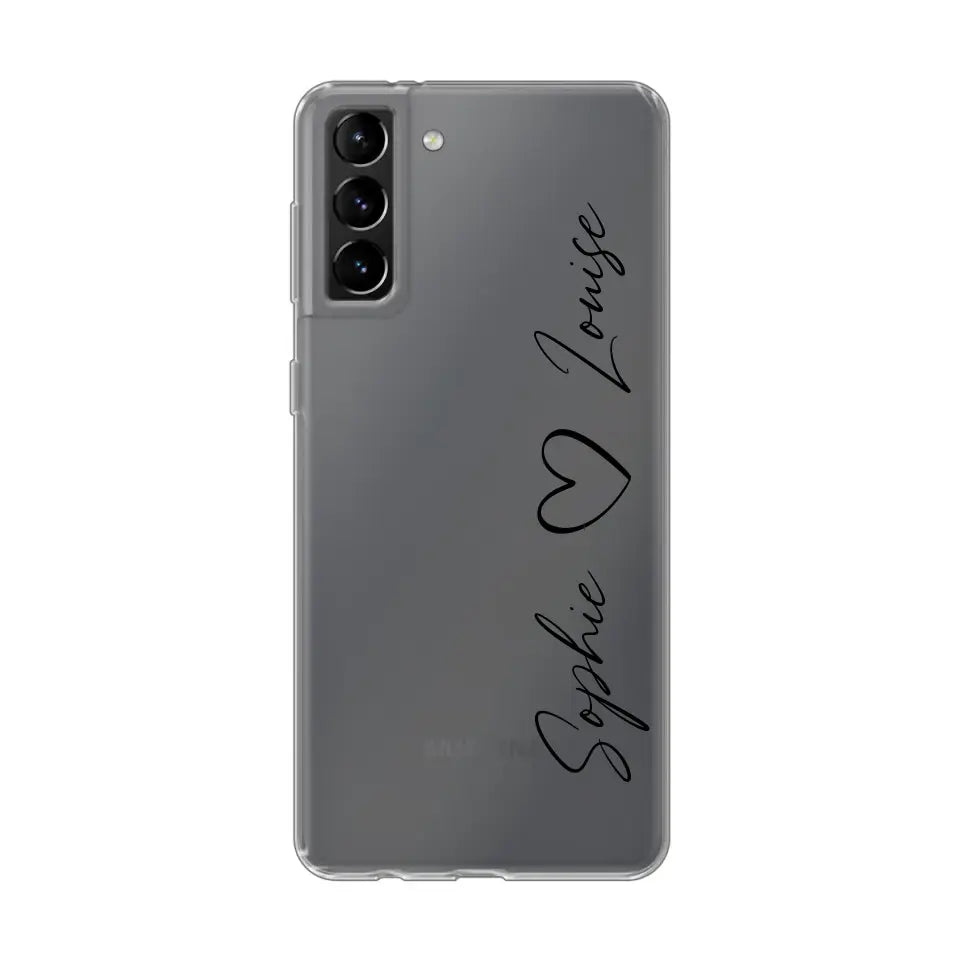 Vos noms - Coque de téléphone personnalisée