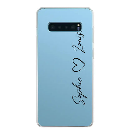 Vos noms - Coque de téléphone personnalisée