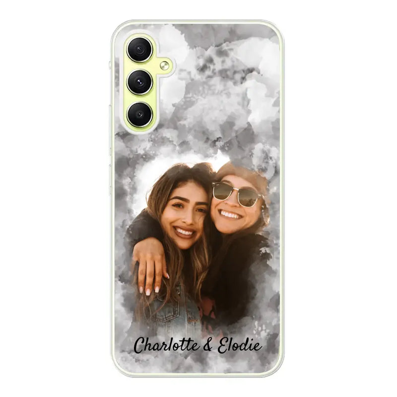 Votre photo (style aquarelle) - Coque de téléphone personnalisée