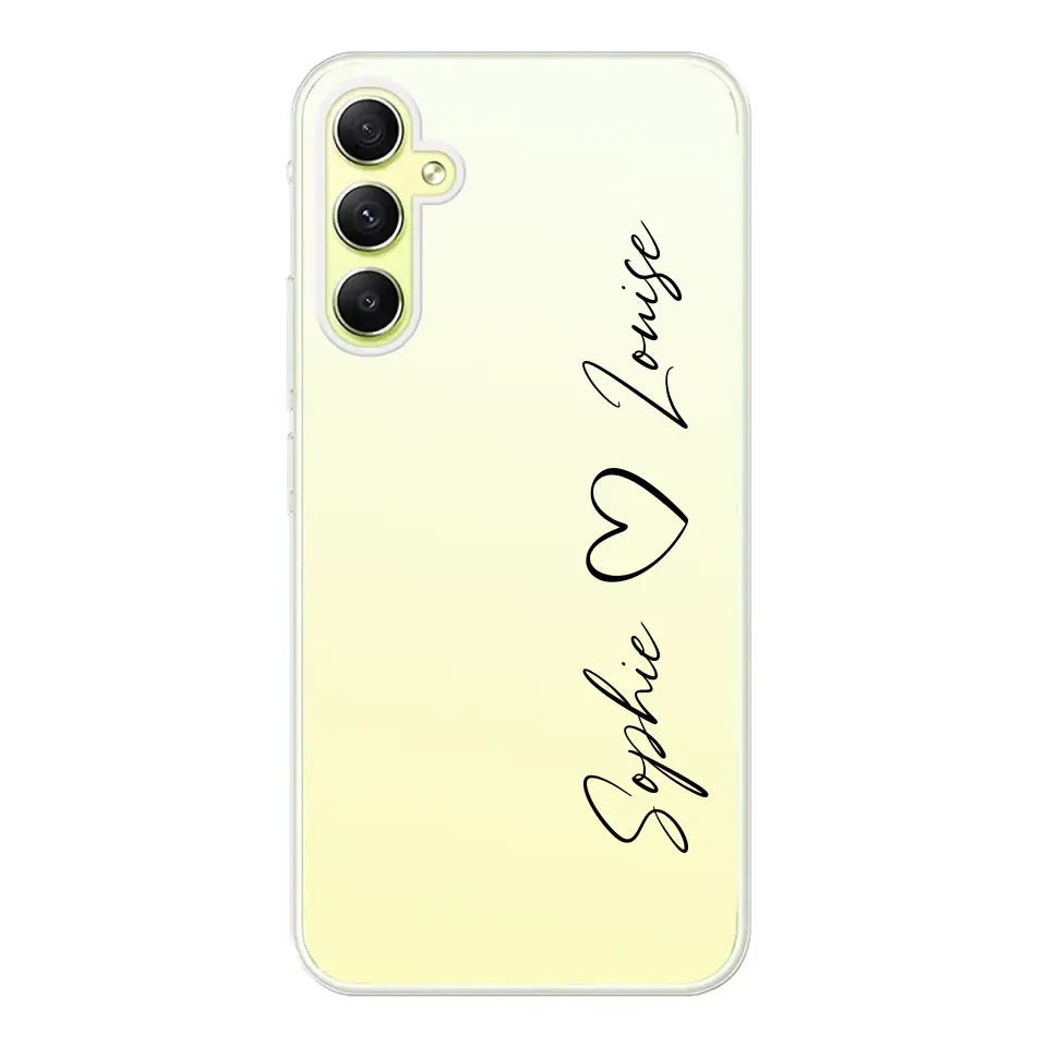 Vos noms - Coque de téléphone personnalisée