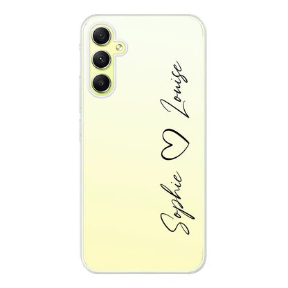 Vos noms - Coque de téléphone personnalisée