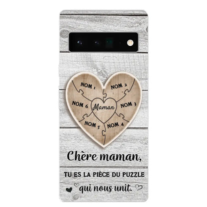 Pièce de puzzle - Coque de téléphone personnalisée