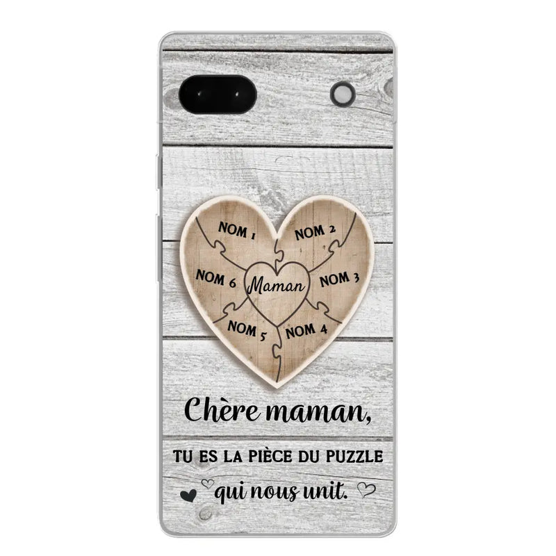Pièce de puzzle - Coque de téléphone personnalisée