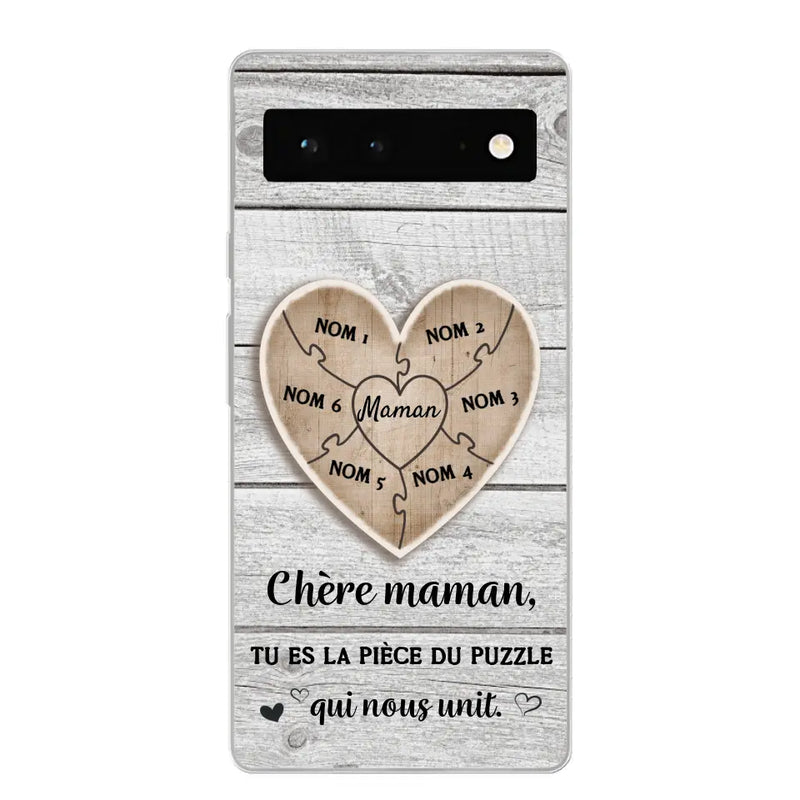 Pièce de puzzle - Coque de téléphone personnalisée