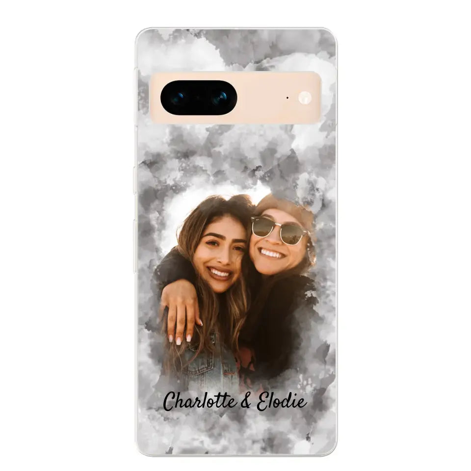 Votre photo (style aquarelle) - Coque de téléphone personnalisée