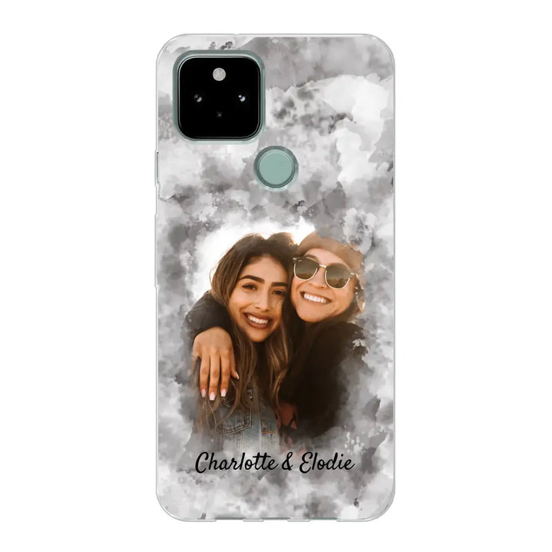 Votre photo (style aquarelle) - Coque de téléphone personnalisée