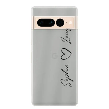 Vos noms - Coque de téléphone personnalisée