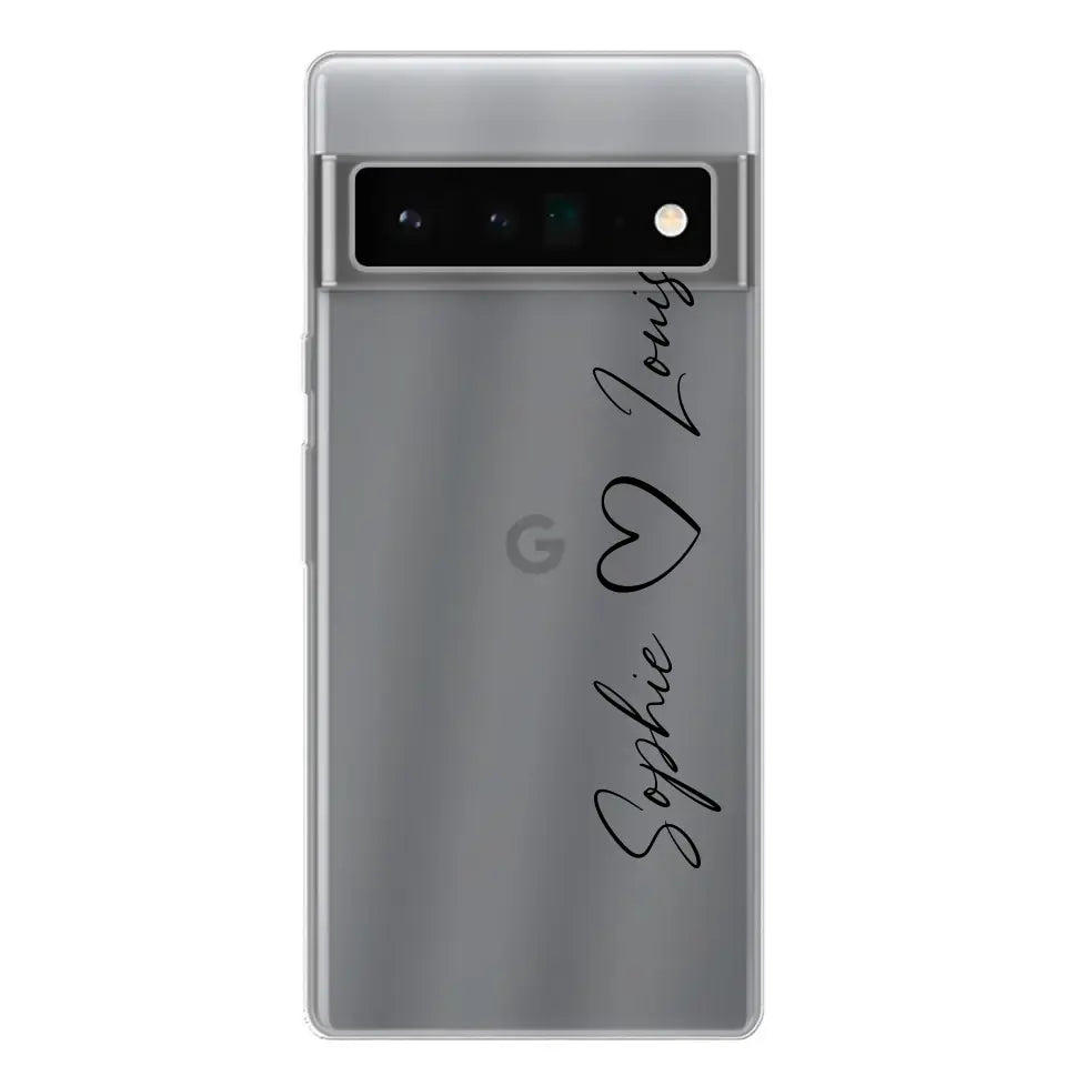 Vos noms - Coque de téléphone personnalisée