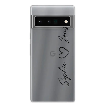 Vos noms - Coque de téléphone personnalisée