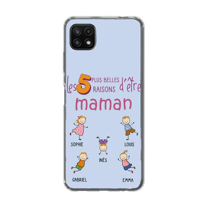 Les plus belles raisons - Coque téléphone personnalisée