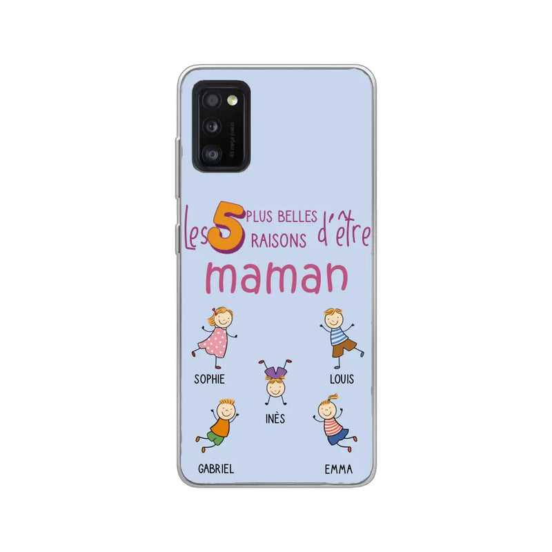 Les plus belles raisons - Coque de téléphone personnalisée