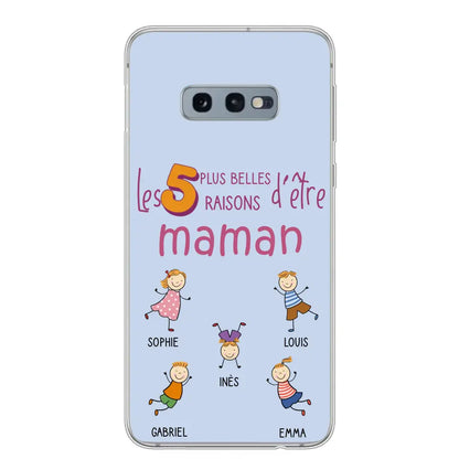 Les plus belles raisons - Coque téléphone personnalisée