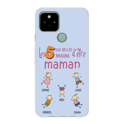 Les plus belles raisons - Coque téléphone personnalisée