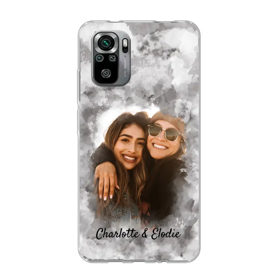 Votre photo (style aquarelle) - Coque de téléphone personnalisée
