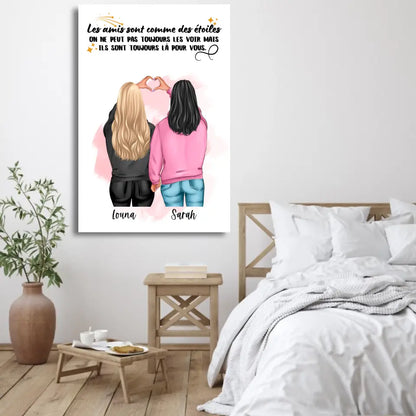 Toujours ensemble - Toile personnalisée