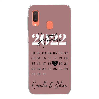 Une journée spéciale - coque de téléphone personnalisée