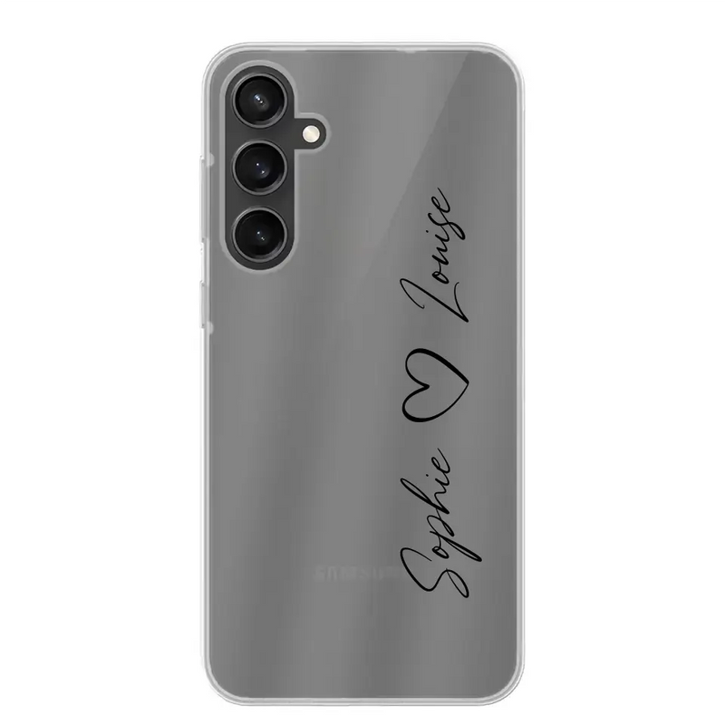 Vos noms - Coque de téléphone personnalisée