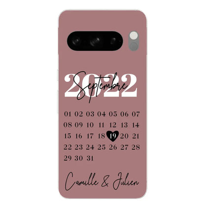 Une journée spéciale - coque de téléphone personnalisée