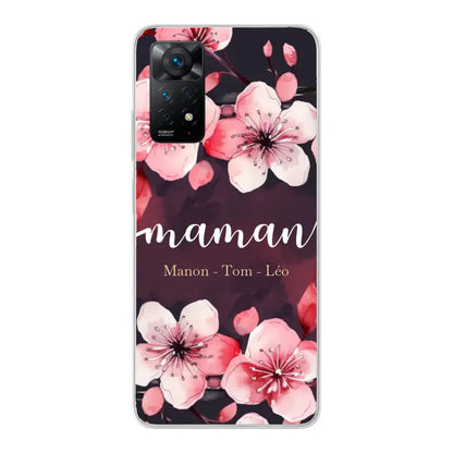 Amour des fleurs - Coque de téléphone personnalisée