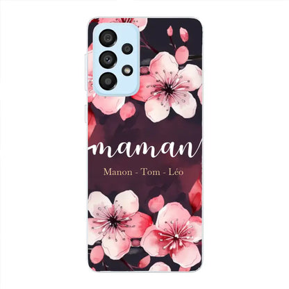 Amour des fleurs - Coque de téléphone personnalisée