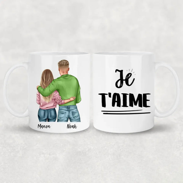 Couple - Mug personnalisé