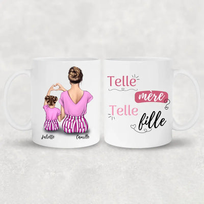 Maman et fille - Mug personnalisé