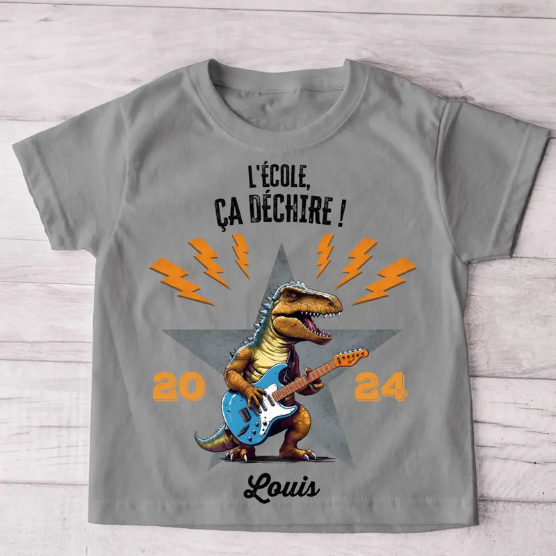 L'école, ça déchire ! - T-Shirt personnalisé