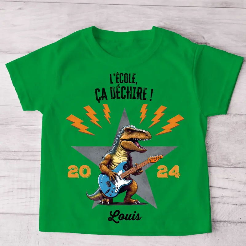 L'école, ça déchire ! - T-Shirt personnalisé