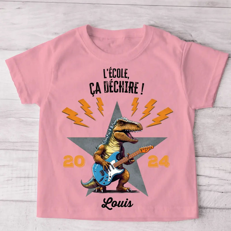 L'école, ça déchire ! - T-Shirt personnalisé