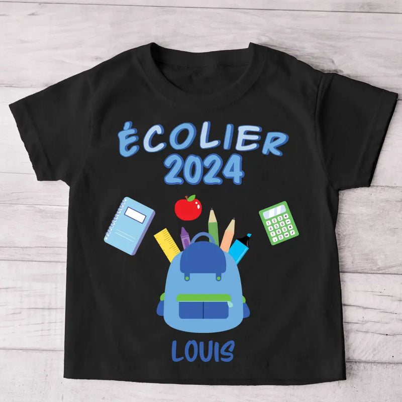 Écolier - T-Shirt personnalisé