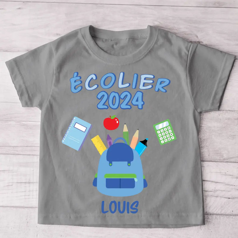 Écolier - T-Shirt personnalisé