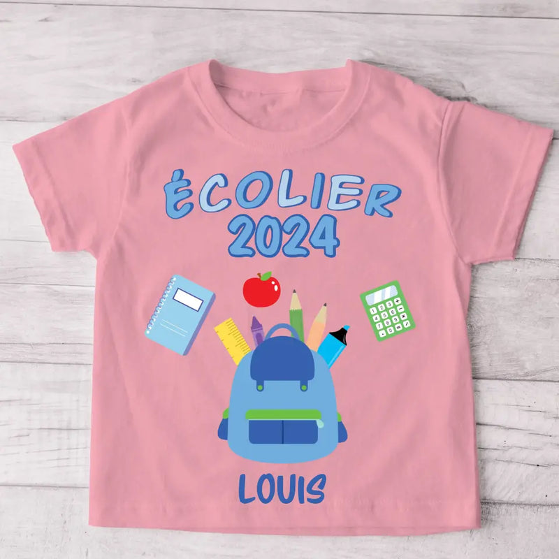 Écolier - T-Shirt personnalisé