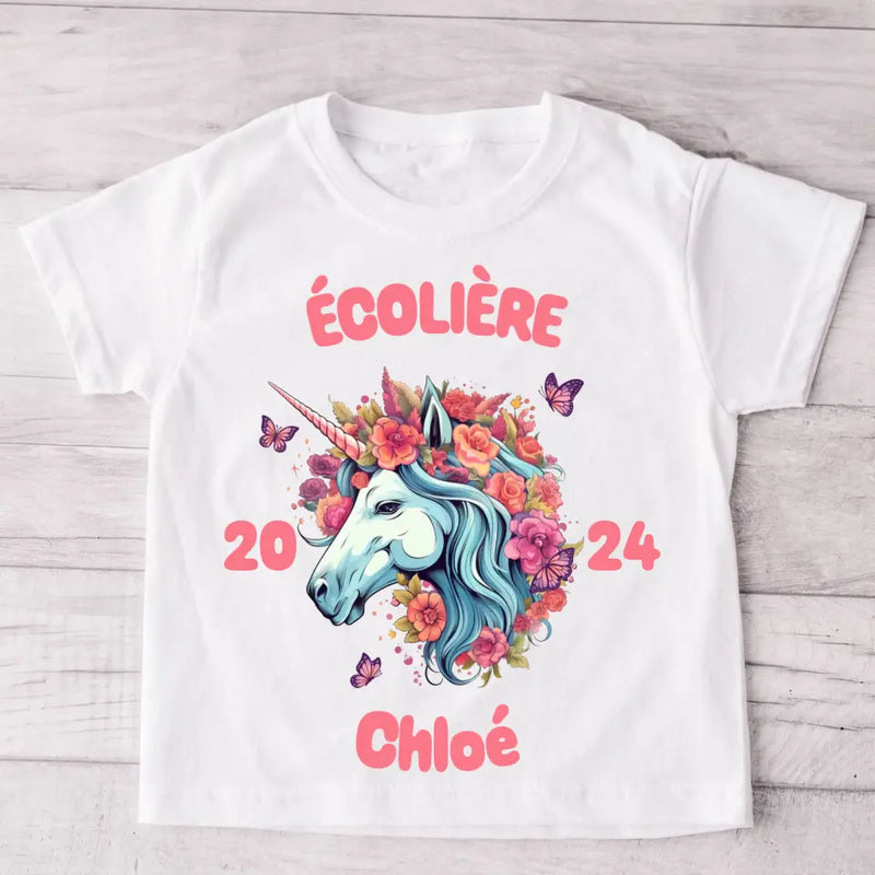 Licorne - T-Shirt personnalisé